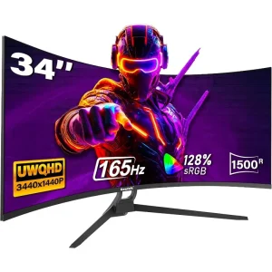 34 Inch Ultrawide Curved Gaming Monitor
