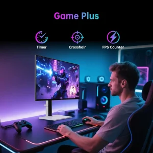 27 Inch 4K Gaming Monitor, Dual Mode